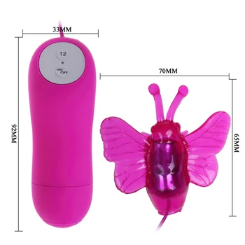 Sex Products vibrators 12 Speed Vibration Butterfly Vibrator Clitoris Massager G-spot stimulation Vibrators sex toys for woman 2