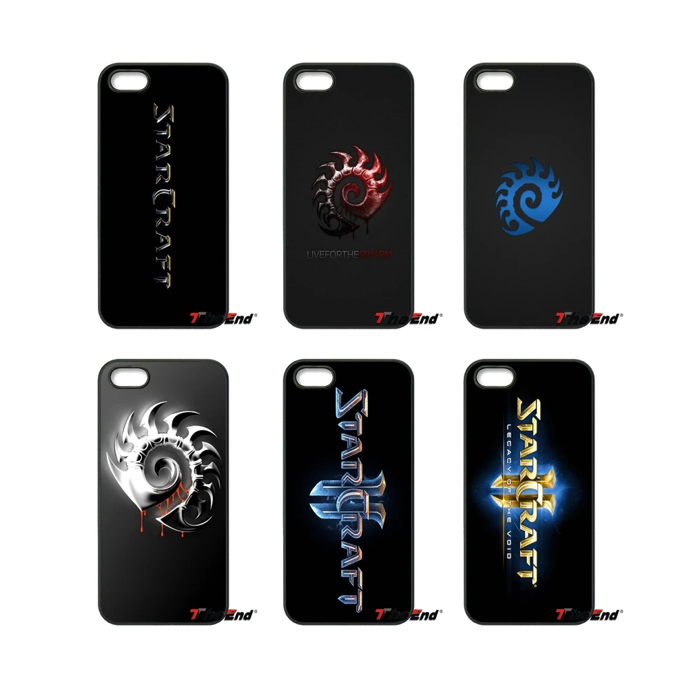 StarCraft 2 зерги протоссов Книги по искусству для Ipod Touch iPhone 4 4S 5 5S 5C SE 6 S 7 Plus samung Galaxy A3 A5
