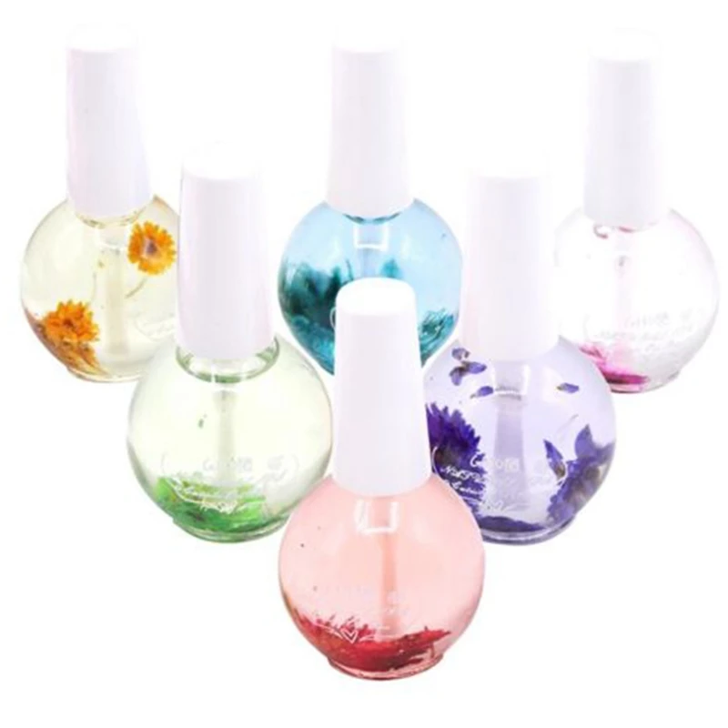 15ml Cuticle Nutrition Replenishing Rose Lavender Lily Dried Flower