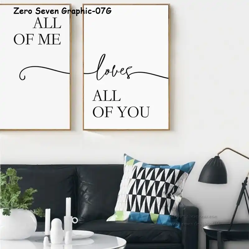 NDITB Funny Quotes Mr Mrs Couple Fashion Wall Art Poster 