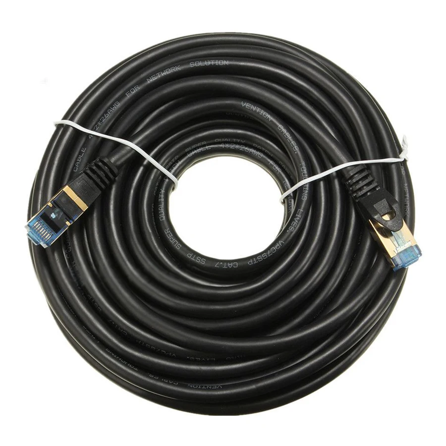 Vention веб-кабель 10 м PR cat7 sstp сеть Ethernet LAN Интернет ADSL