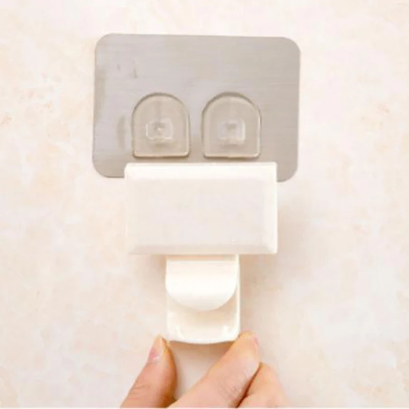 Mounted wall hook Storage Hook Wall Washbasin Hook Kitchen Creative Without Scar Hanger Bathroom Strong Wall Hanging Basin Rack