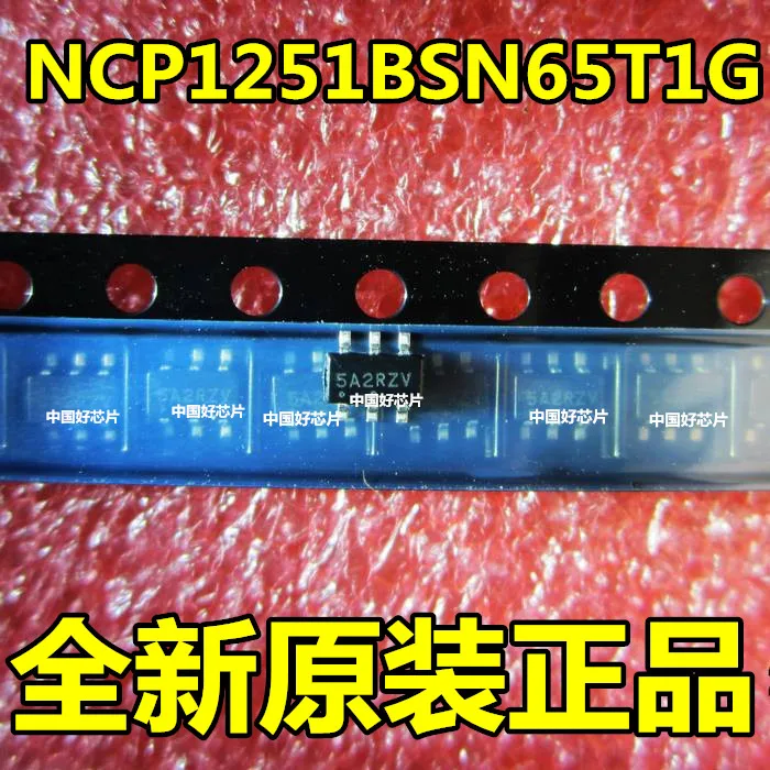 

10pcs/lot NCP1251 NCP1251BSN65T1G 6 foot print 5A2 SOT-23 In Stock