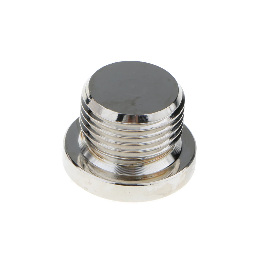 M18x1.5 Thread JX0006  Iron&Electroplated Nickle Hex Bolt Bung Plug Head Exhaust for Oxygen Sensor 