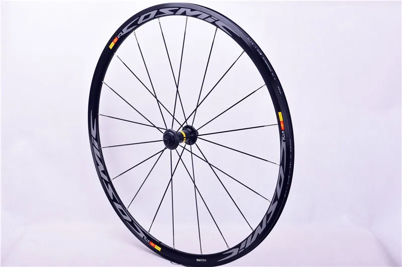 Perfect 700C Carbon hub 40MM Wheelset hot sale 2018 bmx Road bicycle wheel Aluminium alloy ring Wheel brake V road bike COSMIC 5