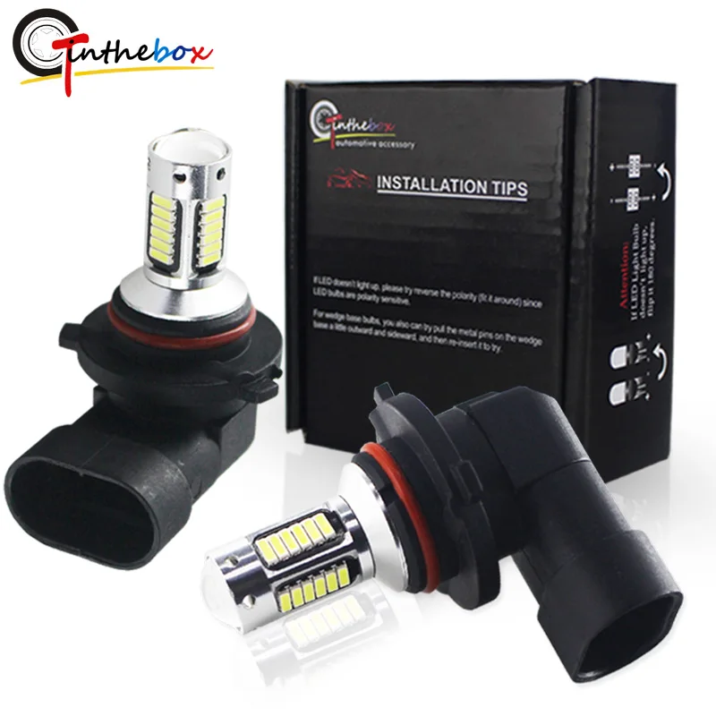 

Gtinthebox H8 H11 Led HB4 9006 HB3 9005 Fog Lights Bulb White Red Blue yellow Car Driving Daytime Running Lamp Auto Leds Light