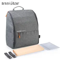 Внутренний подгузник коляска сумка большой Ёмкость подгузник рюкзак дизайнер кормящих сумка мода путешествия рюкзак для мам сумка для