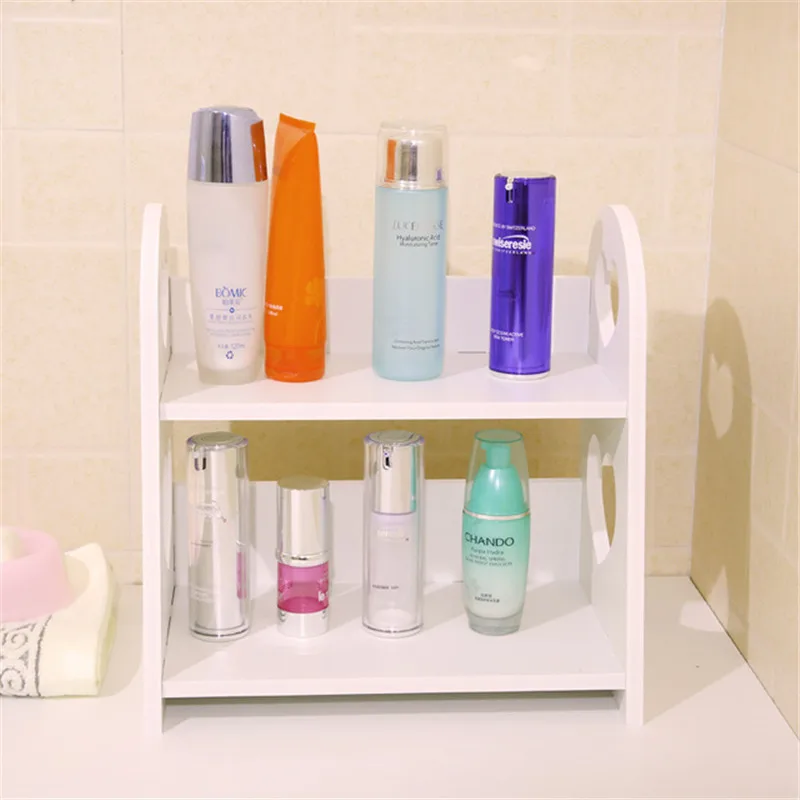 سطح منزل الديكور رفوف الكتب مجلة الرف مجوهرات حالة التخزين التجميل القرطاسية حامل صناديق تخزين