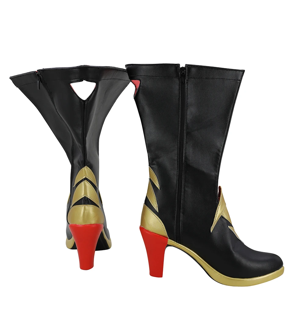 Honkai Impact 3 Fuka Chi Ling Cosplay Boots High Heel Shoes Custom Made Any  Size - Shoes - AliExpress