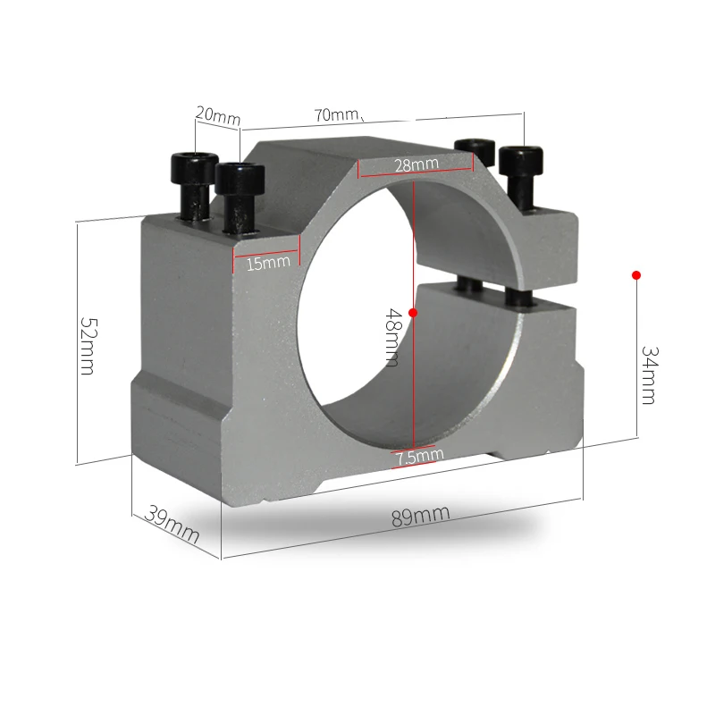 Шпиндельный мотор зажим Монтажный кронштейн зажим для ЧПУ шпиндель Маршрутизатор Инструменты фрезерный гравер машина