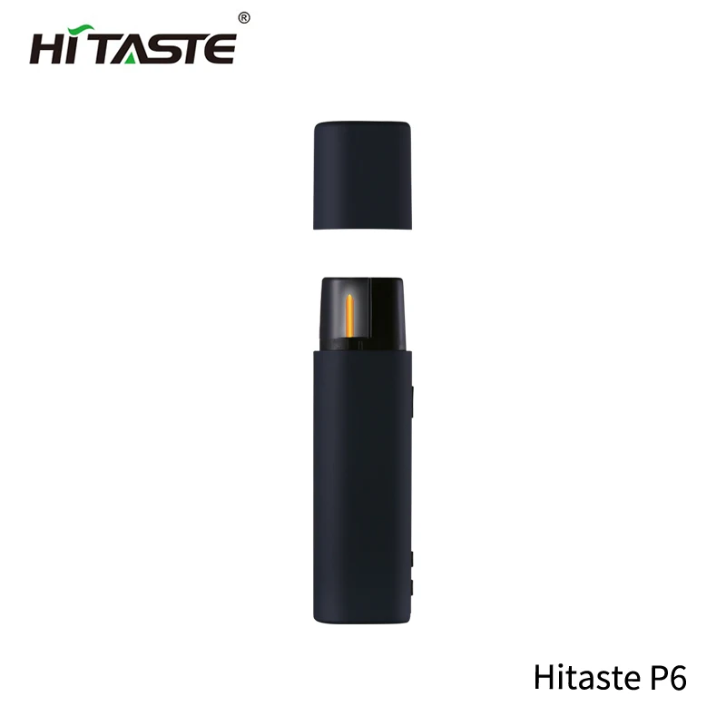Электронная сигарета Hitaste P6 heat без горения аккумулятор 3000 мАч вейп набор ручек