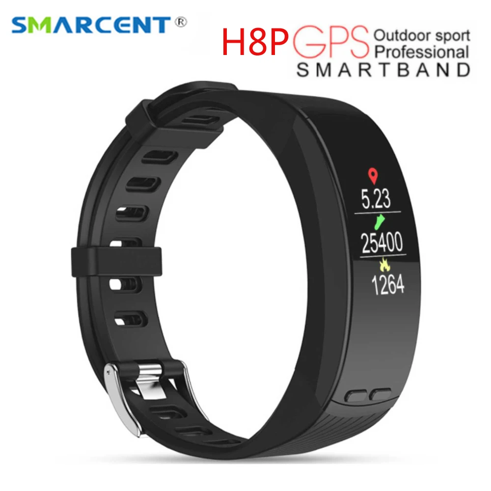 

P5 Outdoor GPS Smart Band Fitness Bracelet Heart Rate Monitor Thermometer Smart Wristband Watch Phone Activity Tracker