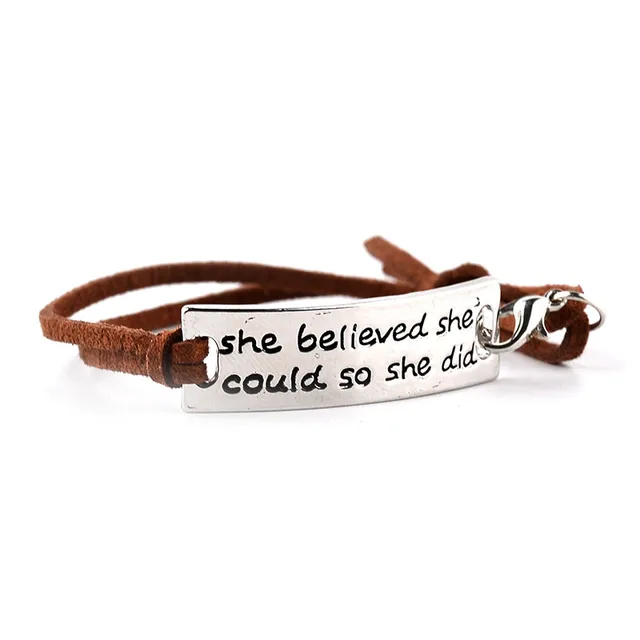 Fashion Bracelet Leather You Adoption Could Have So Fashion Bracelet Leather You Adoption Could Have So Handmade Adjule Brown