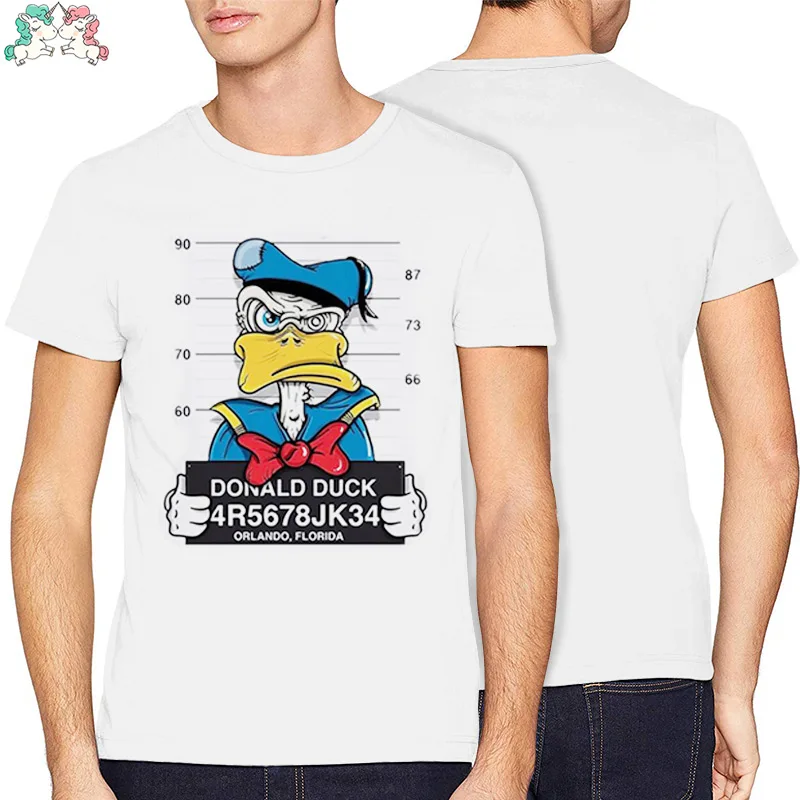 

mickey print tees mouse t-shirt men and women tops hip hop casual funny Short Lovers sleeve