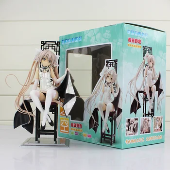 

Hot Japan Game Anime Sphere Yosuga no Sora Haruka na Sora China Dress Ver. Cute Sexy 1/7 Scale 22CM Figure Toys New Loose