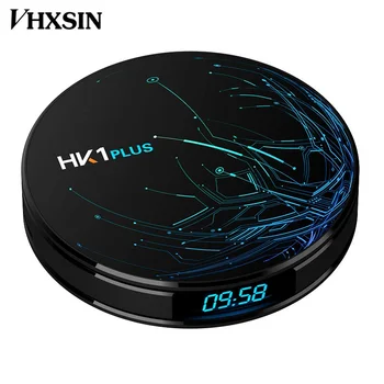 

VHXSIN 50PCS Amlogic S905X2 HK1 Plus TV Box Android 9.0 4GB 64GB Dual WiFi Set Top Box