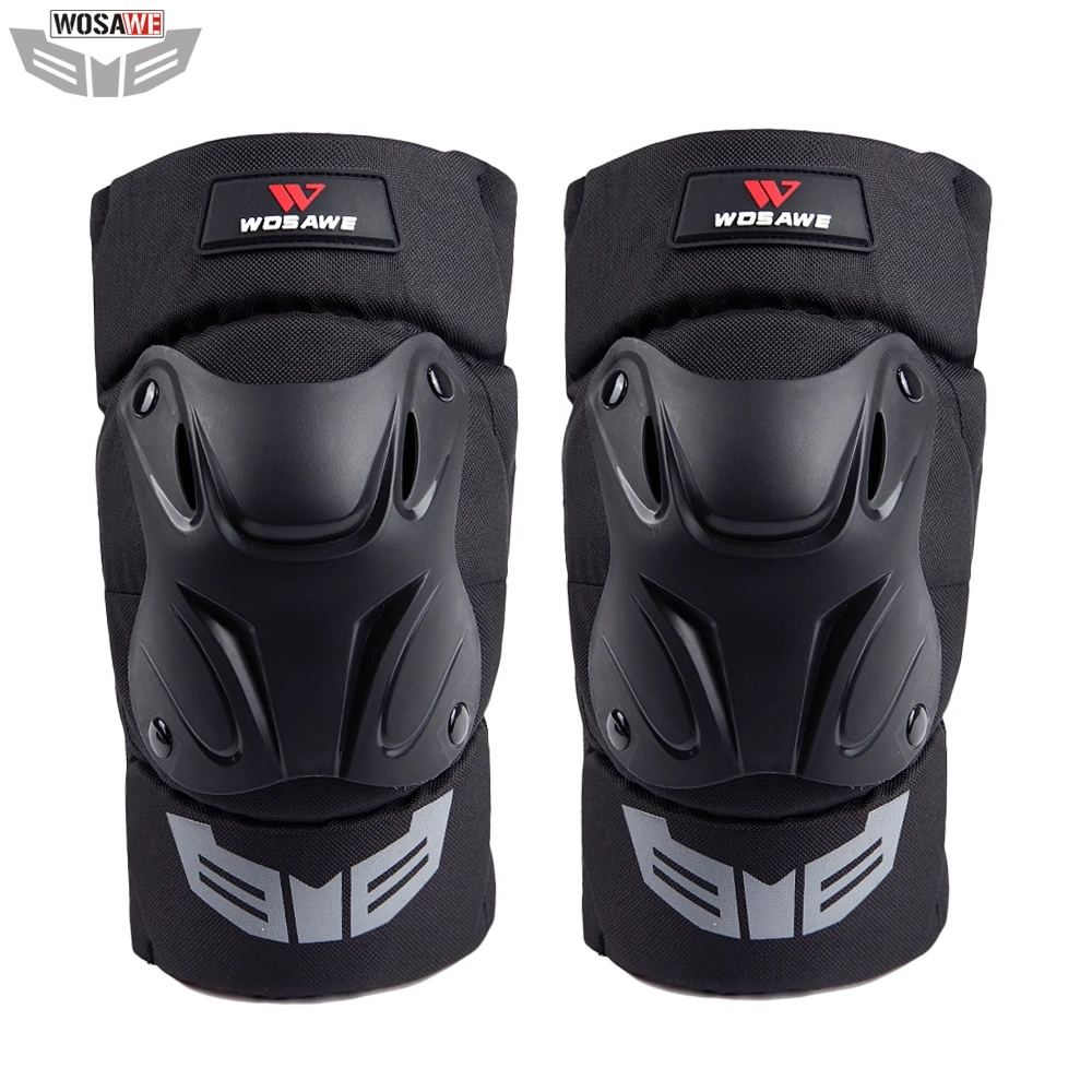 

WOSAWE Motorcycle Knee Pads Motocross Motorbike Moto Anti-drop Knee Brace Pads Outdoor Sports Protection Gear accessories