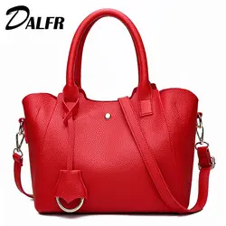 DALFR кожаные сумочки большой для женщин Сумка Высокое качество Повседневная Женская обувь сумки Магистральные Tote Элитный бренд