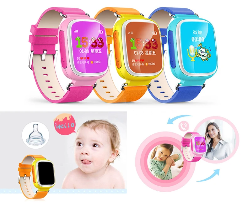 Original Baby gps font b watch b font kids Q80 font b Smart b font font