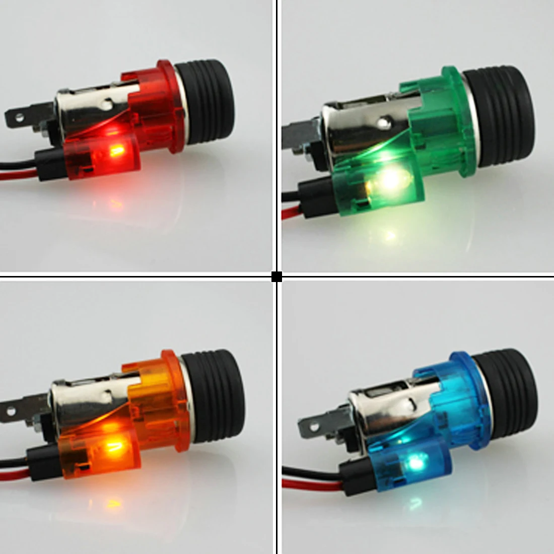 Розетка электрическая для мотоцикла автомобиля лодки 12 В|cigarette lighter power socket|cigarette