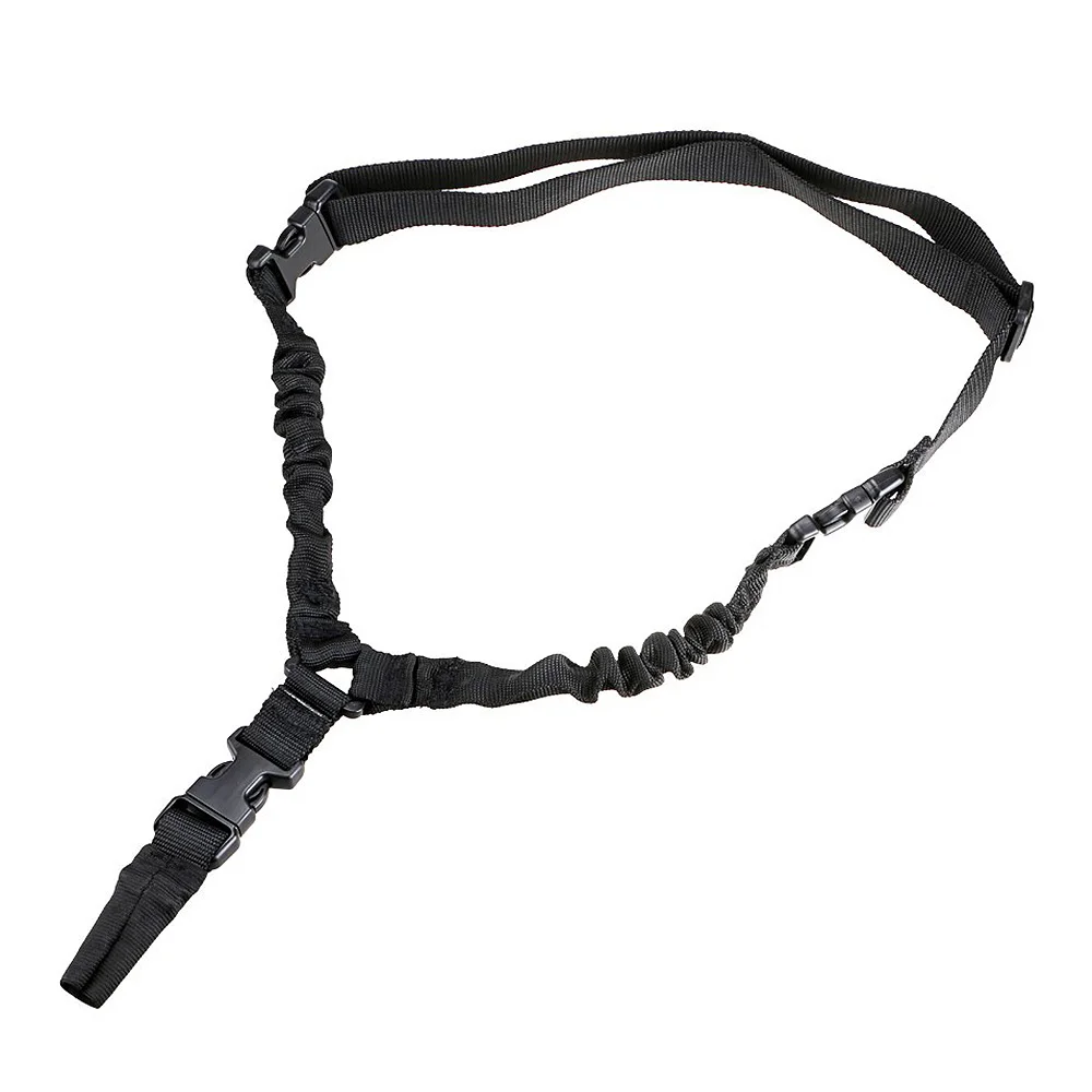 

1.5m Safety Rope Tactical Rifle Sling Strap Outdoor Nylon Multi-function Adjustable Single Point Safety Ropes