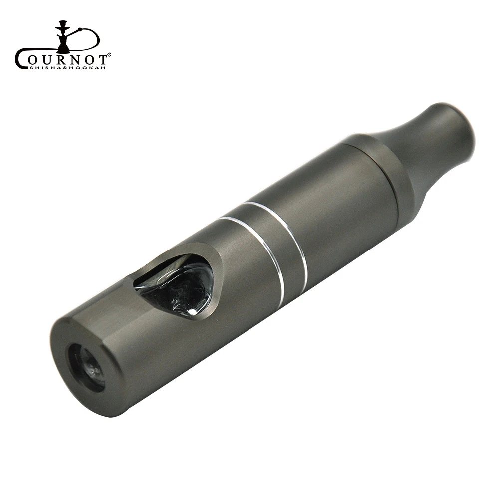 

COURNOT Premium Aircraft Aluminum Smoking Herb Pipe 110MM Glass Bowl Removeable Metal Tobacco Pipe Smoke Pipes Accessories
