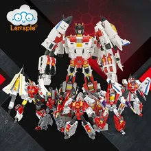 Lensple New Battleplane Transformation Robot Eagle King Super Sonic Flying Tiger Fire Phoenix Phantom Bat Flame