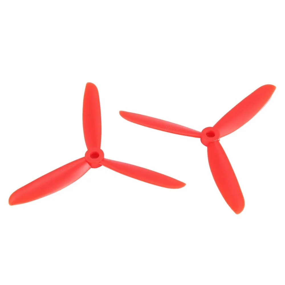 4 Pairs 8pcs 4045/5045/6045 3 blades Bullnose Propeller 8pcs CW /CCW Propeller for 250 FPV Racing drone Quadcopter ZMR210 250