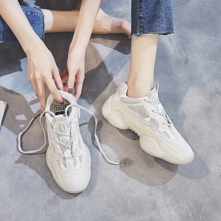 2018 summer new style Korean version air conditioning leisure daddy shoes