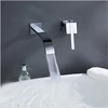 BECOLA Wallmounted washbasin water tap 2 piece set flush faucet cabinet mixer bathroom hot and cold water faucet LT-322 ► Photo 2/6