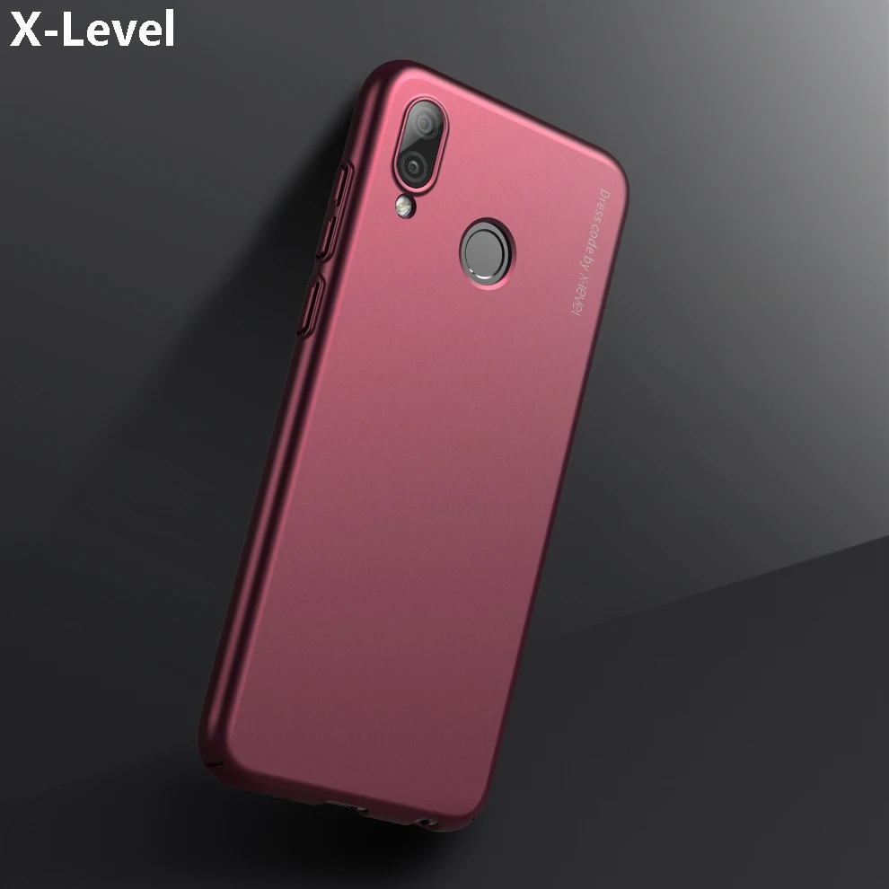 Чехол X Level для Huawei Honor Play Роскошный Матовый Жесткий Пластиковый защитный