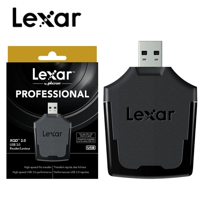 Lexar кард-ридер Профессиональный высокоскоростной USB память Micro SD TF XD SDHC SDXC Cfast адаптер флеш-накопитель