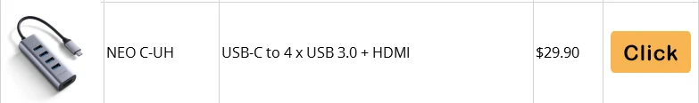 MINIX USB-C концентратор многопортовый адаптер с двойным HDMI выходом 4K адаптер 3 USB 3,0 Gigabit Ethernet USB-C Зарядка для Apple MacBook