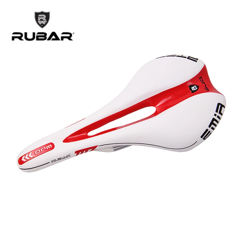 

2017 NEW [Mr_Ride] RUBAR Emir Road/MTB Bike Saddle White/Red
