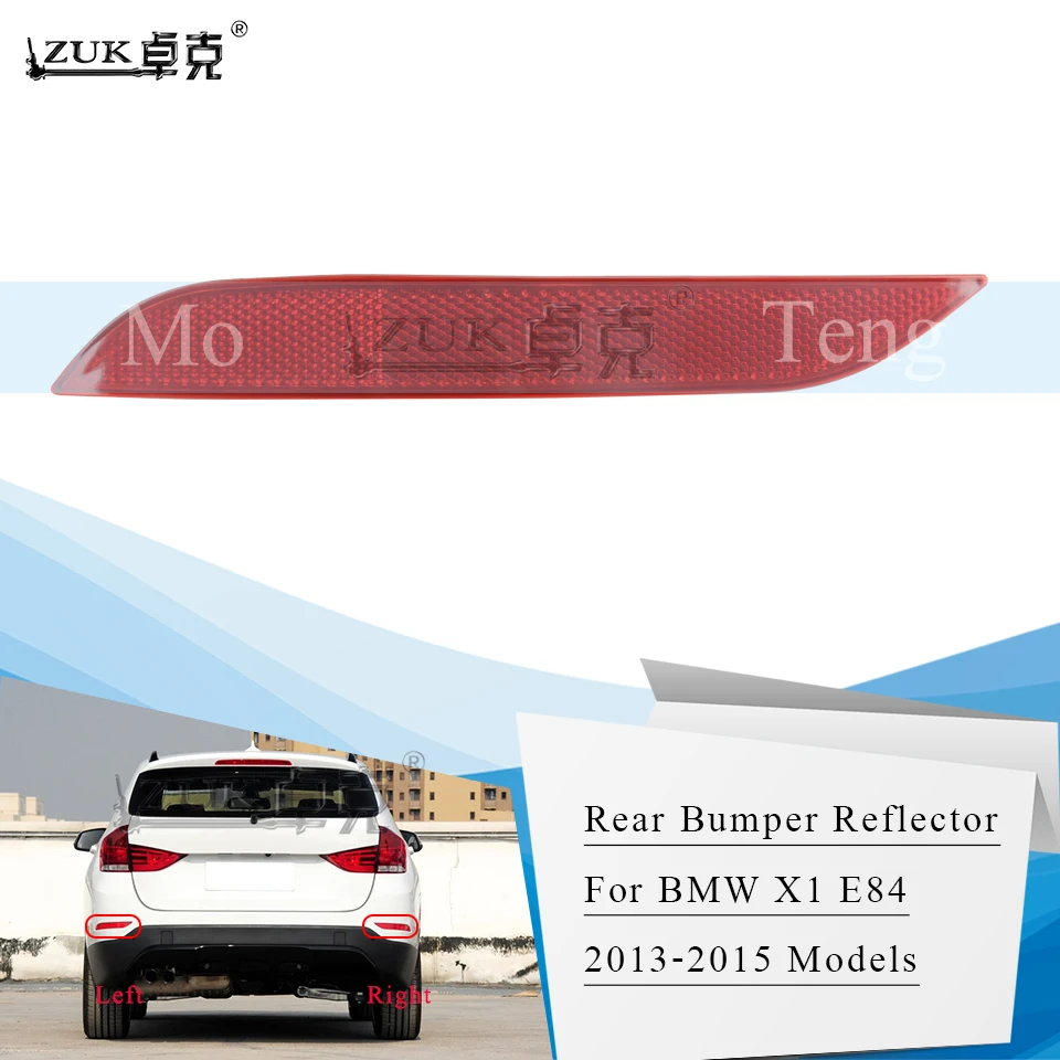 

ZUK Rear Bumper Reflector Fog Light Fog Lamp For BMW E84 X1 16D 16I 18D 18I 20D 20DX Year 2013 2014 2015