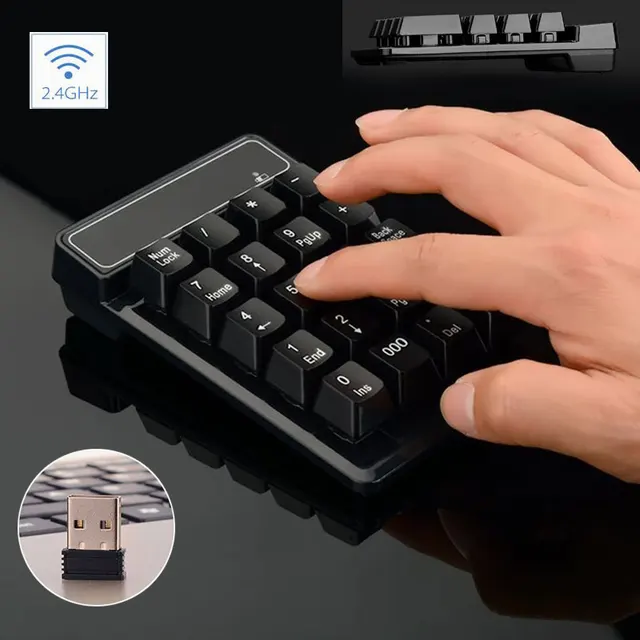 Special Price 19 Keys 2.4GHz Wireless Numeric Keypad Waterproof Digital Numpad Keyboards for Laptop PC Tablet Desktop Computer SL@88 Special Price 19 Keys 2.4GHz Wireless Numeric Keypad Waterproof Digital Numpad Keyboards for Laptop PC Tablet Desktop Computer SL@88