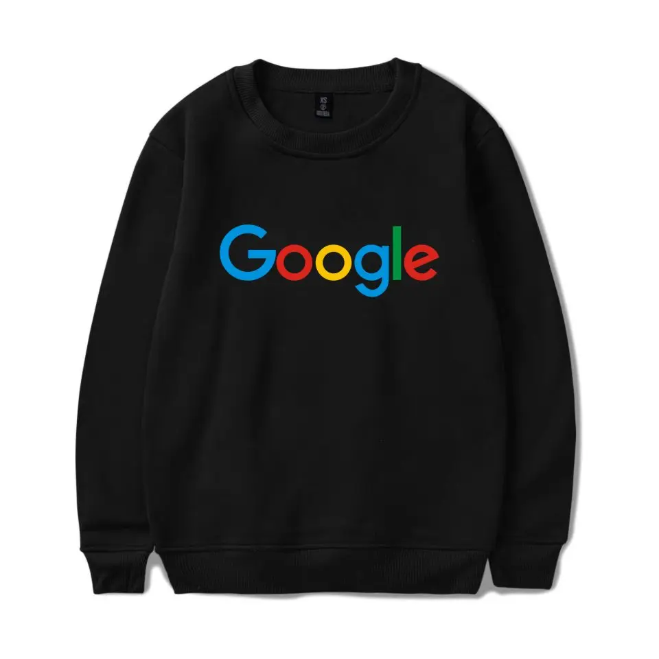 Толстовка с круглым вырезом и принтом логотипа google Microsoft спортивный костюм