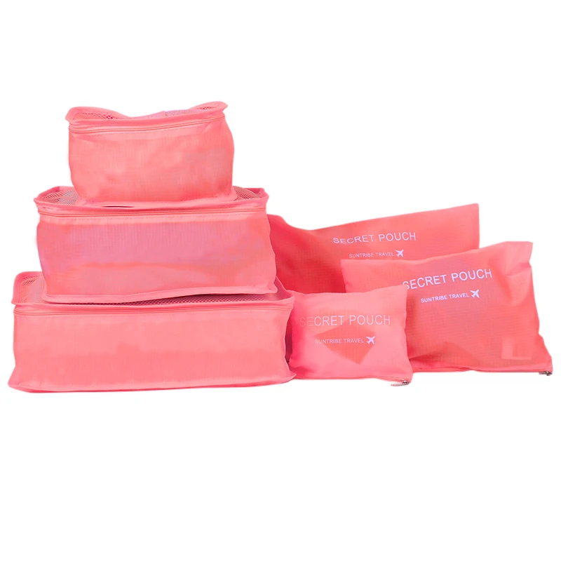 LITTHING النساء السفر حقيبة مستحضرات التجميل 6 قطعة/المجموعة متعددة الوظائف حقائب مكياج الإناث سستة محفظة المكياج أكياس السفر الجمال الحقيبة LITTHING النساء السفر حقيبة مستحضرات التجميل 6 قطعة/المجموعة متعددة الوظائف حقائب مكياج الإناث سستة محفظة المكياج أكياس السفر الجمال الحقيبة