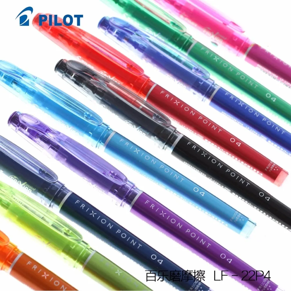 Pilot FRIXION LF-22P4 стираемая гелевая ручка игольчатый наконечник 0,4 мм Япония