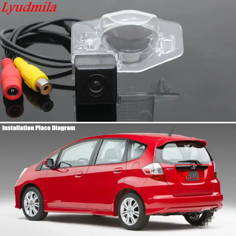 

Lyudmila Wireless Camera For Honda Fit Hatchback 2002~2011 / Back up Reverse Camera / HD CCD Night Vision / Rear view Camera