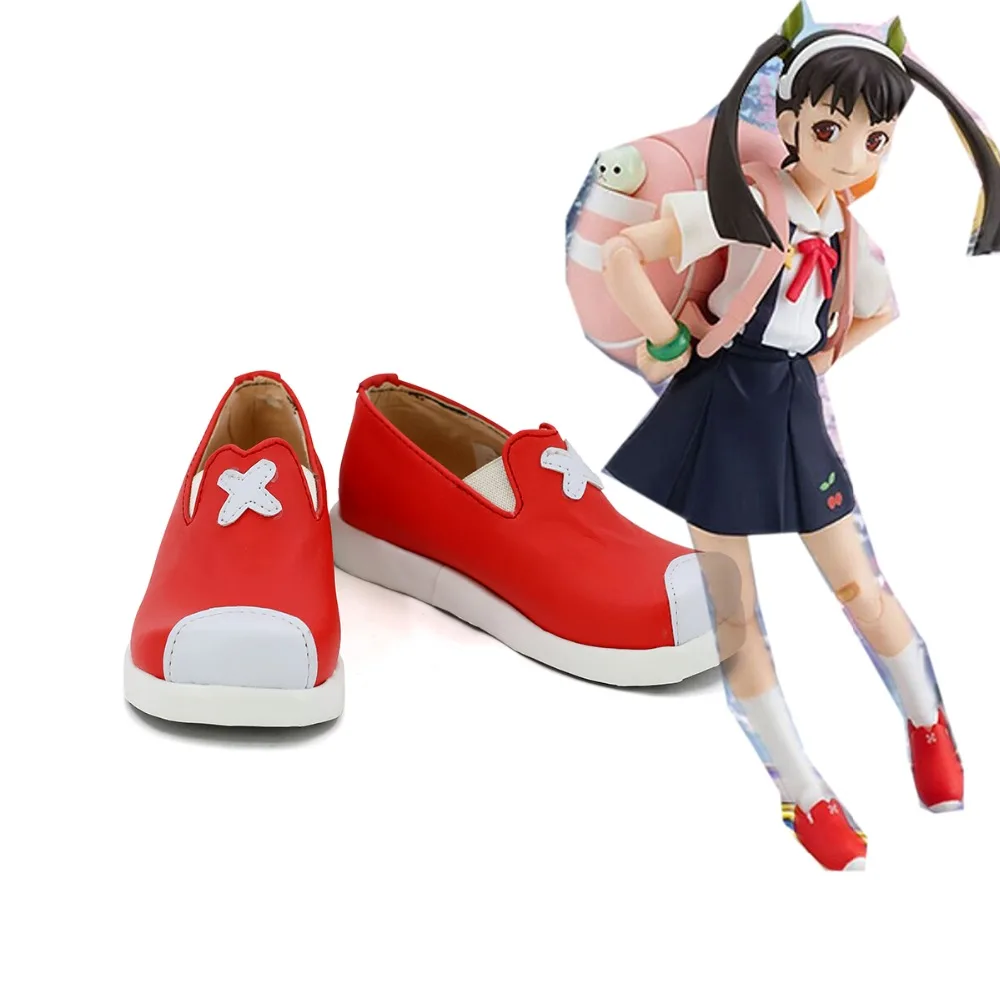 Обувь для косплея Bakemonogatari Monstory Hachikuji Mayoi изготовленная на заказ|custom made|custom shoescustom