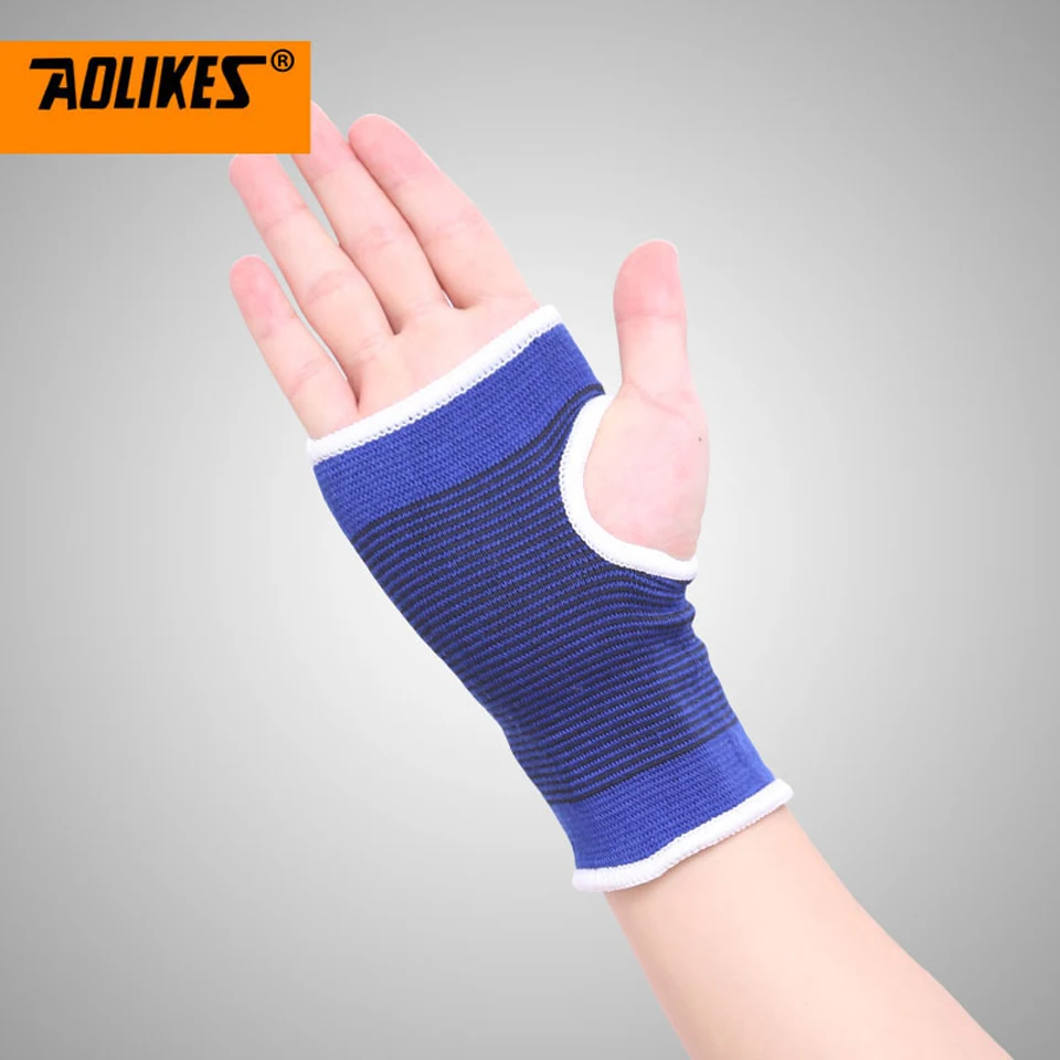 AOLIKES 1Pair Wrist Support Sports keep warm Wristband Bracer Hand Palm