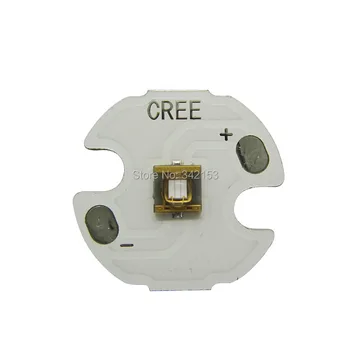 

SemiLEDs 3W UV Purple High Power Led Emitter Lamp Light Beads 405nm - 410nm 3.4-3.6V 350-1000mA 125 Viewing Degree 1000-1100mW