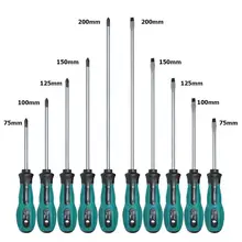 10 шт. Набор отверток многофункциональный электрик винт PP Ручка Ремонт ручной инструмент для домашнего обслуживания ремонт