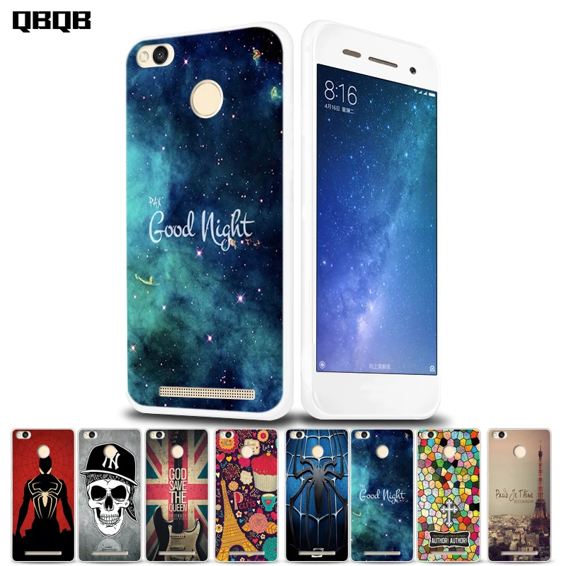 Luxury Case For Xiaomi Redmi 3 Cute TPU Cover Original case 3S 3X Silicone Soft cover Bag Cool |