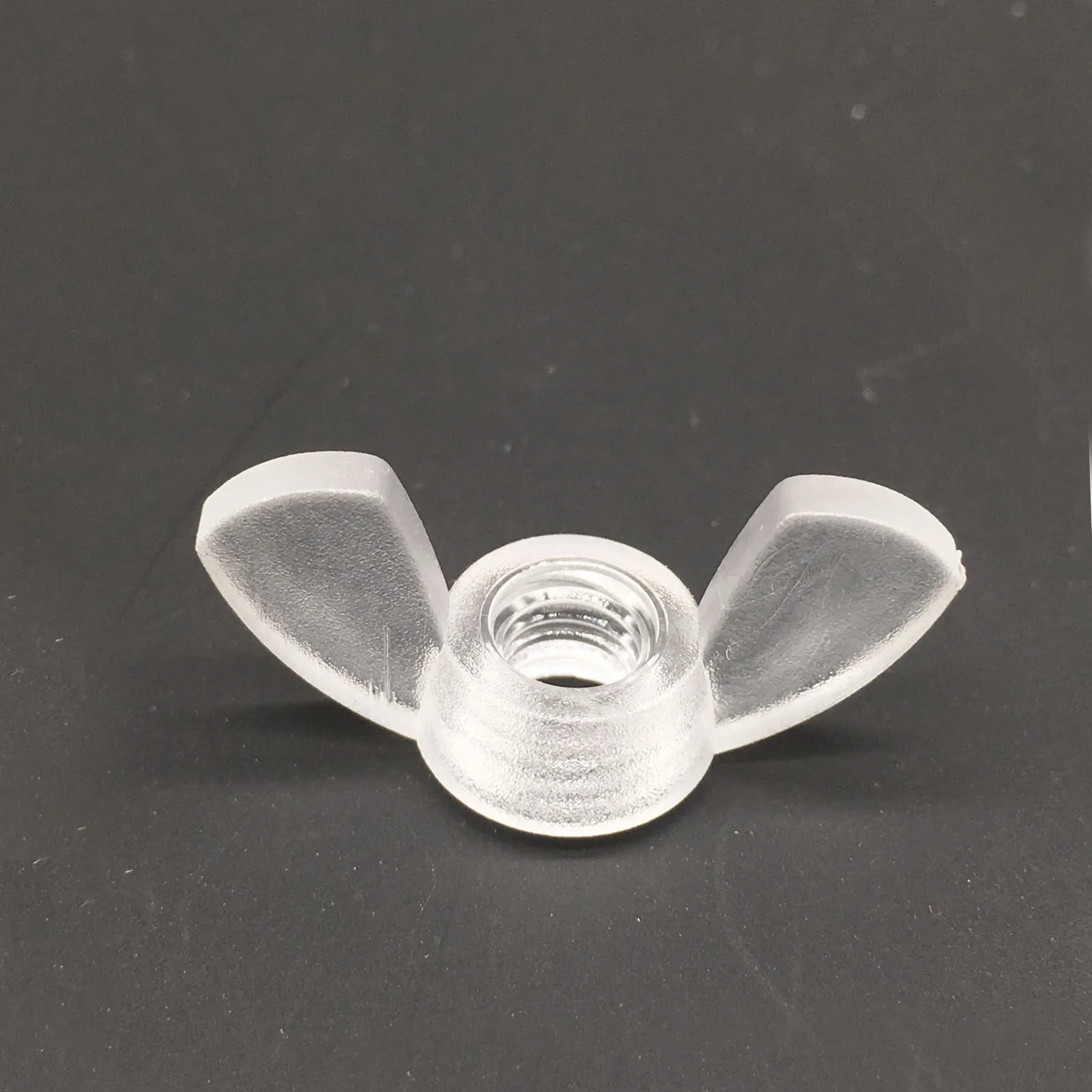 

M6 Transparent Nuts PC Clear Thumb Nuts Polycarbonate Plastic Fastener Pack 100