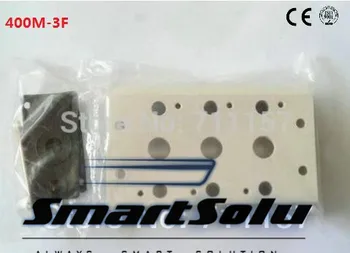 

3 Row 400M-3F Pneumatic Airtac Solenoid Valve Manifold Base Board With Screws Gasket 3 Stations