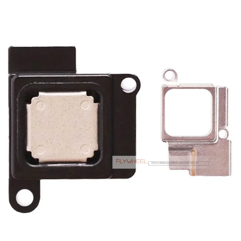 

10set Earpiece Speaker For iPhone 5 5S 5C 6 6S 7 8 Plus Ear Sound Speaker Flex Cable Replacement Parts With Metal Bracket