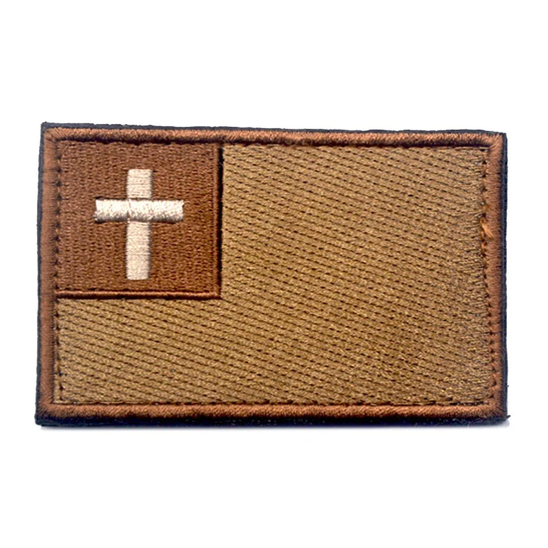 2017 New Jesus Christian Catholic Cross Tactical Morale Patch 7.5*5cm
