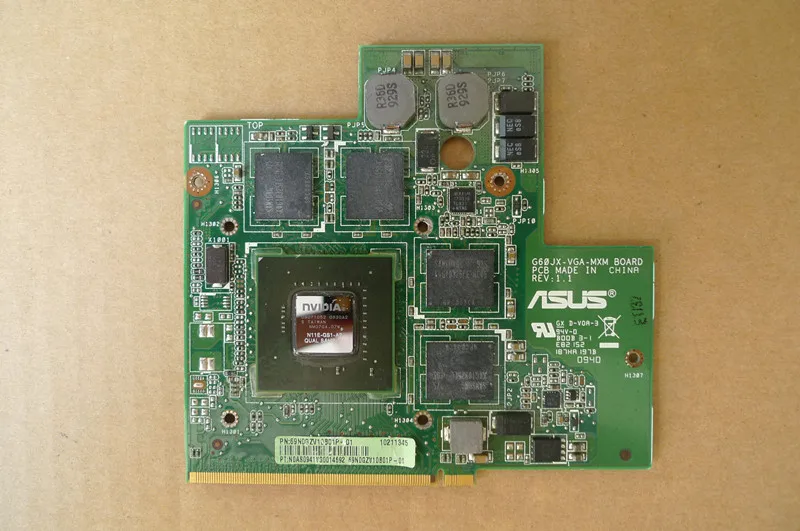 Видеокарта nVidia для ASUS G60 G60JW G60JX PN 60-NYLVG1000-C11 GTS360M GTX 360M GTX360M | Компьютеры и офис